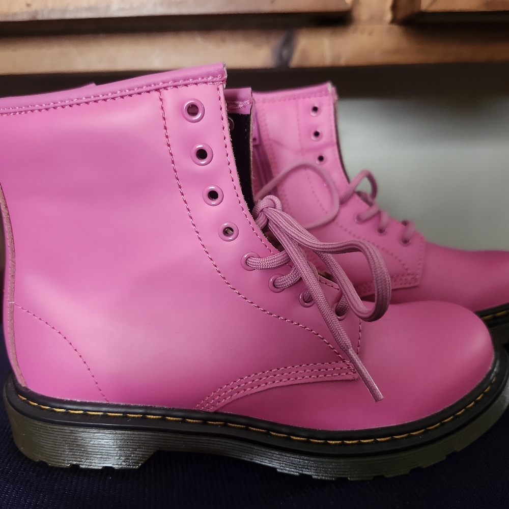 NEW - Hot Pink Dr. Marten Boots!